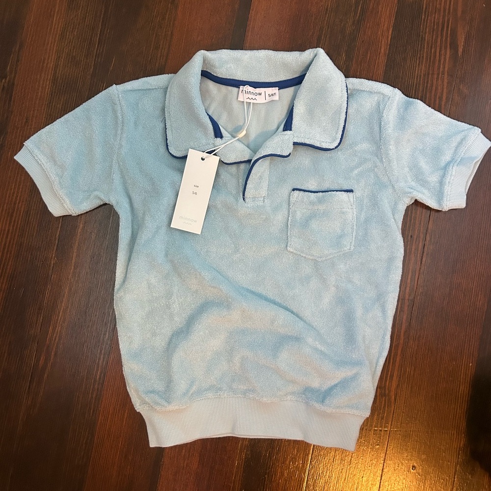 Light Blue Kids Polo Shirt